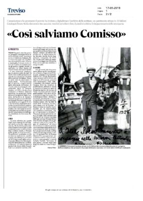 Ecco il Comisso digitalizzato. "Così salviamo le sue opere" (Il Gazzettino - Treviso, 17/01/2019)